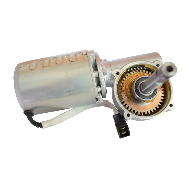 Мотор-редуктор із черв'ячною передачею для медогонки 12V 75W
