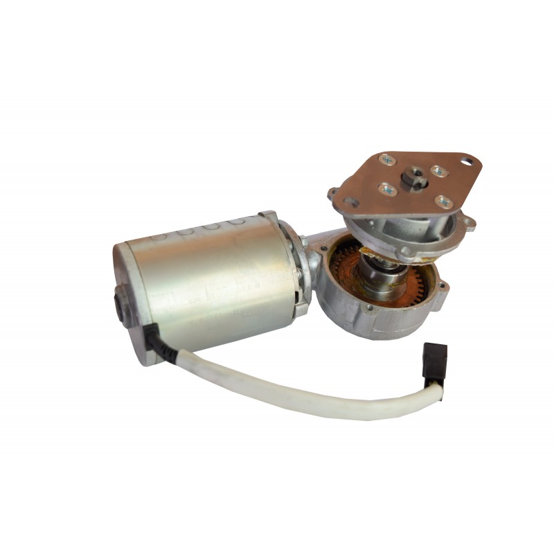 Мотор-редуктор із черв'ячною передачею для медогонки 12V 75W