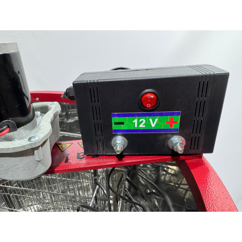 Медогонка 4-х рамочна з Електроприводом 12v + 220v і Підставкою