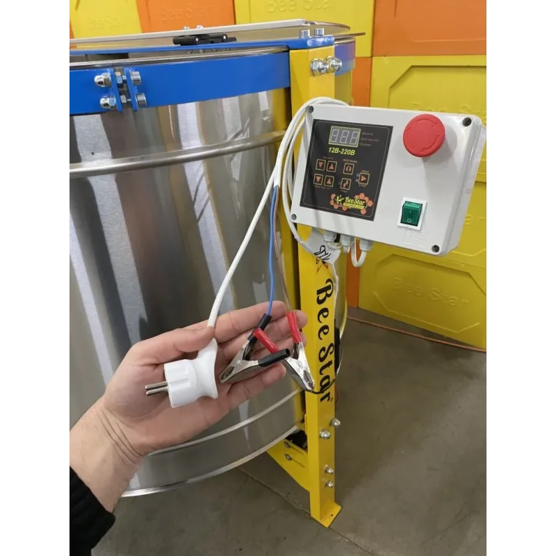 Медогонка радіальна Beestar МР-48 на 48 рамок з електроприводом 12В/220В